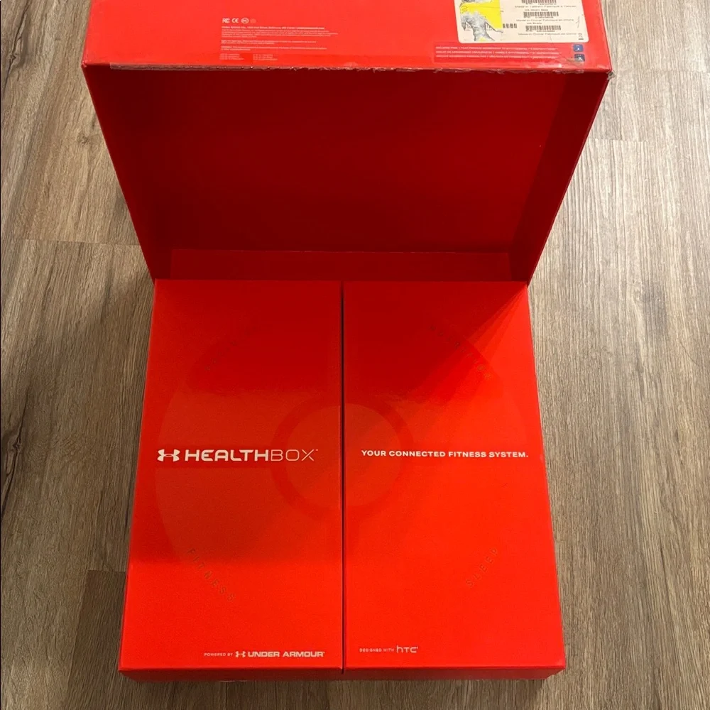 NIB Under Armour HealthBox in Bold Red